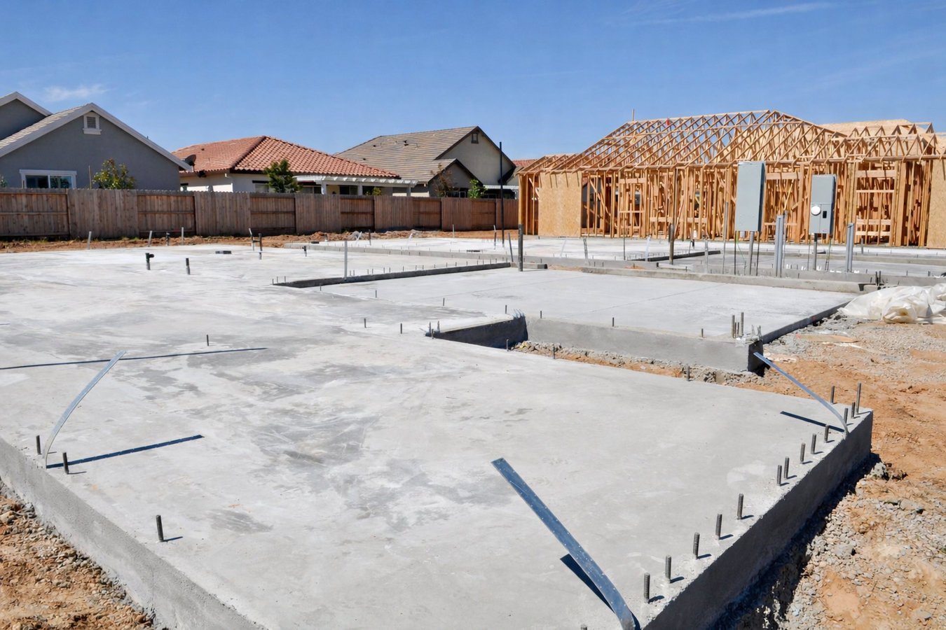 Foundation installation in Windsor, CA