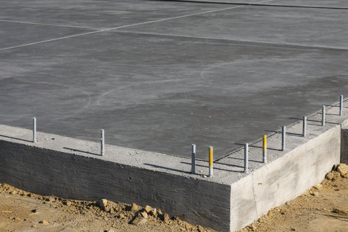 Slab foundation building in Windsor, CA